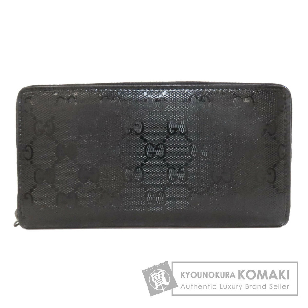 Gucci Imprime Round Zip Long Wallet coin purse